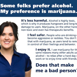 Regulate Marijuana Like Alcohol Flyer