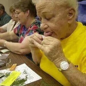 Older Ladies Enjoying Cannabis