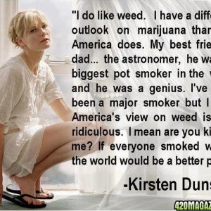 420 Girl Kirsten Dunst