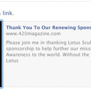 Lotus FB Ad 03/03/14