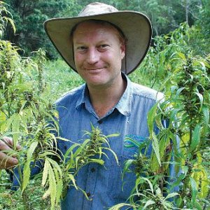 Hemp researcher and grower Keith Bolton