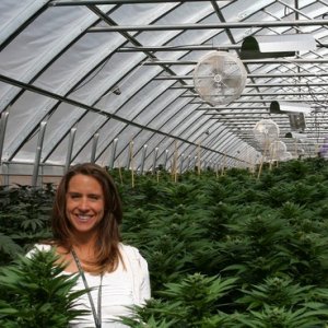 Genifer Murray of CannLabs, a marijuana-testing company CannLabs