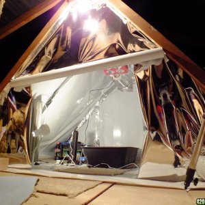 Attic grow room