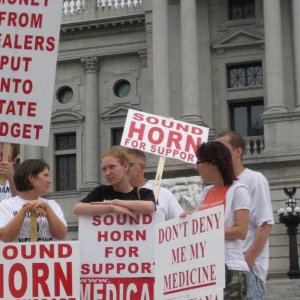 Pennsylvania MMJ Protest