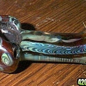 a glass pipe