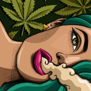 Cannabis art