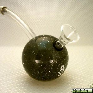 Sparkled 8-Ball Bubbler