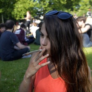 Girl Smoking