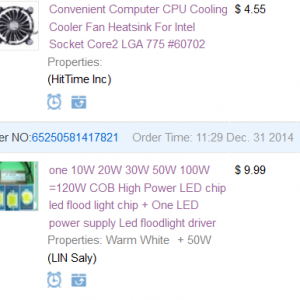 cheap led, driver and cooler