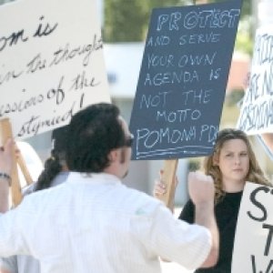 Protest of Closeing Pomona Dispensery