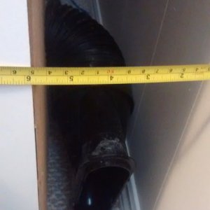 Closet Design - rear intake duct gap between wall