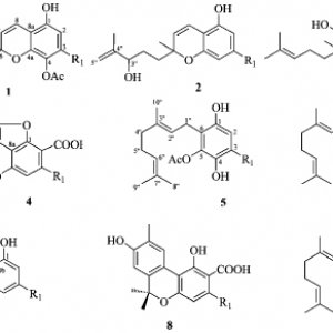 New biologically active compounds from cannabis