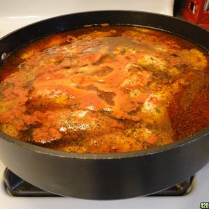 Cannabis Infused Skillet Barbecued Chicken