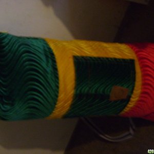 Rasta Color Bong Bag