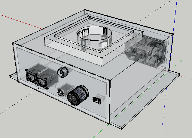 3D model AC controller