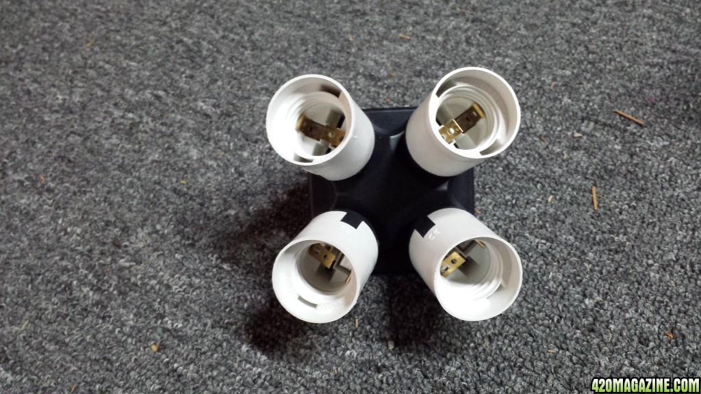 4 way light adapter