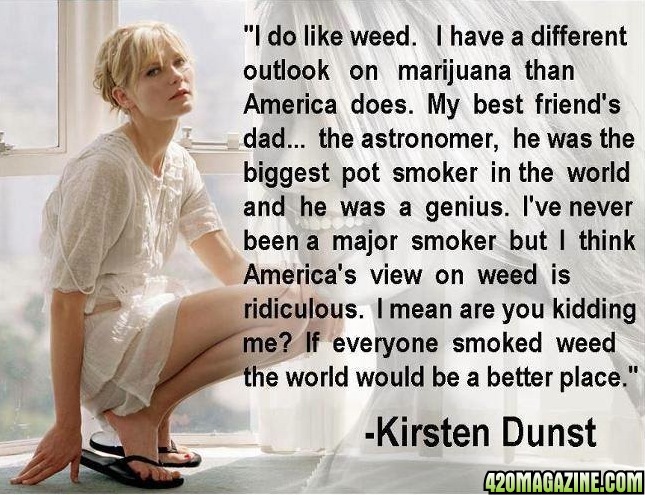 420 Girl Kirsten Dunst