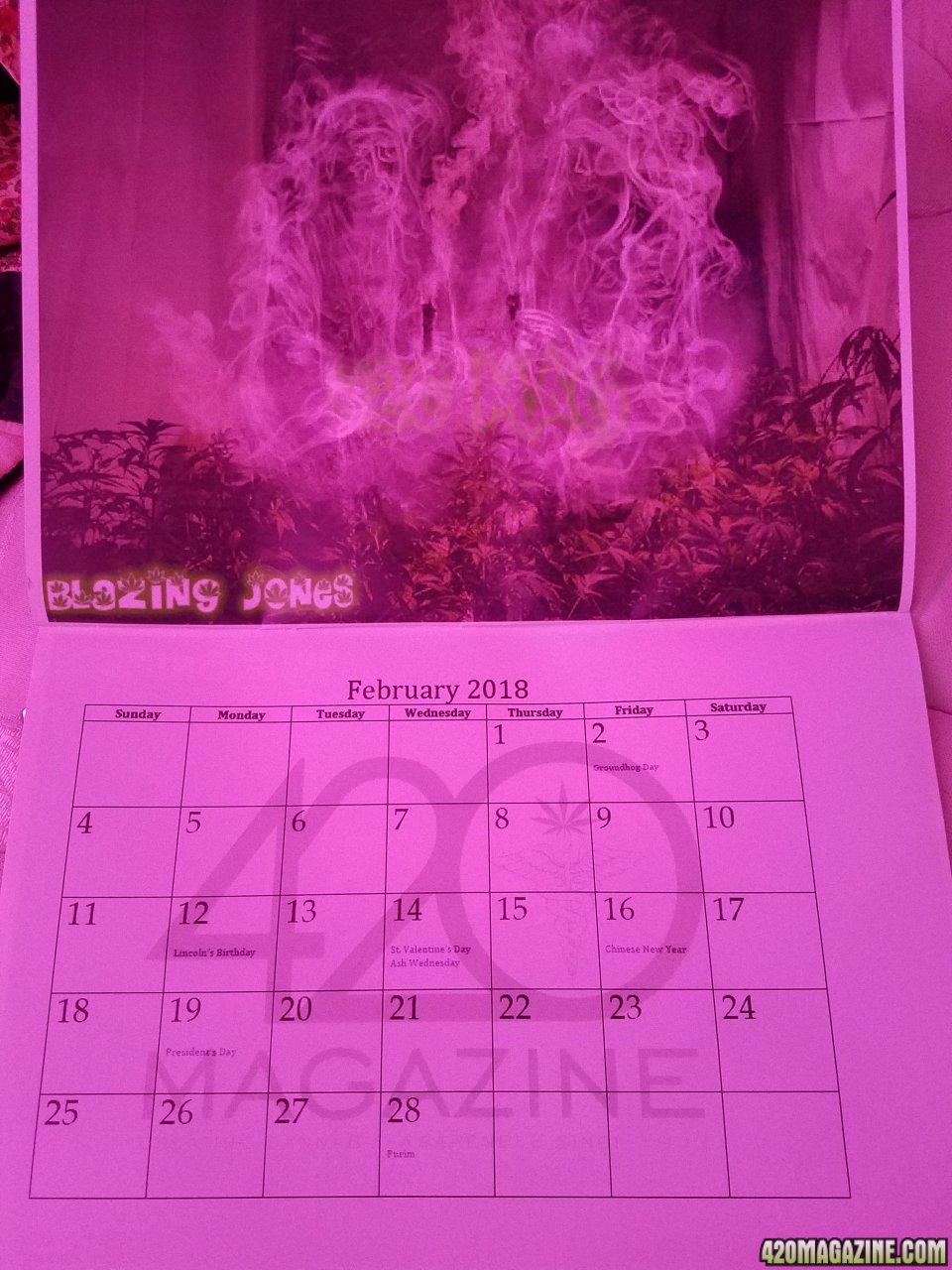 420 mag calendar