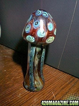 a glass pipe