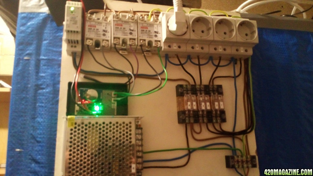 AC circuit on growing room