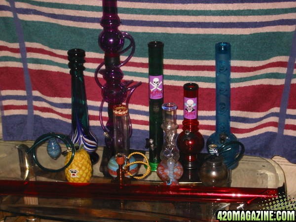 All of the bongs