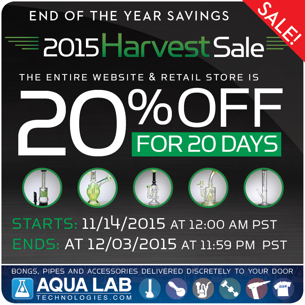 AquaLabTechnologies 2015 Harvest Sale