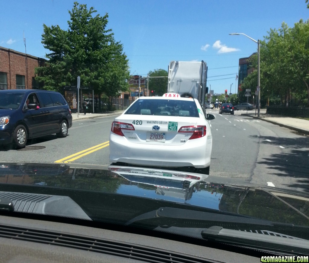 Boston Taxi # 420