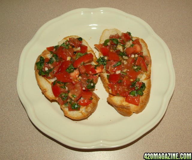 Bruschetta: Cannabis Style