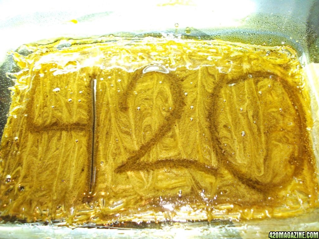 Butane Honey Oil after whipping 420