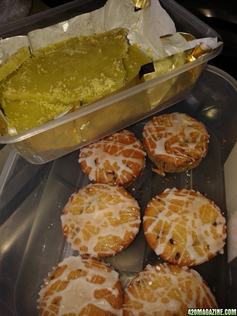 cakes and cannabutter