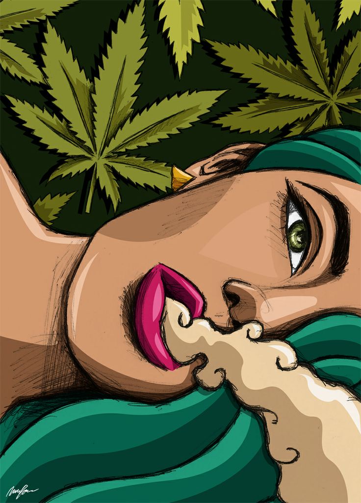 Cannabis art