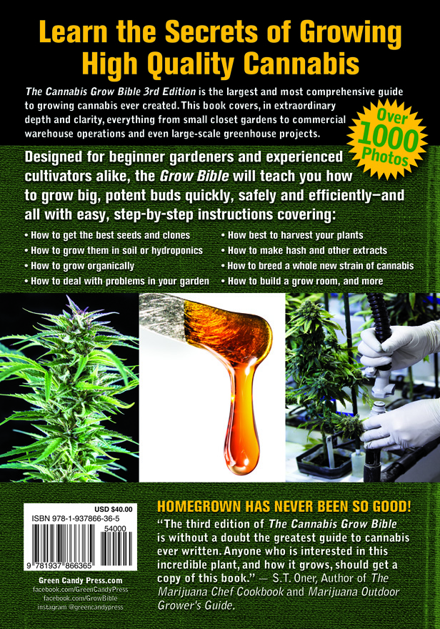 Cannabis Bible Back Cover