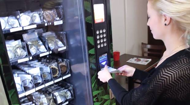 Cannabis Edibles Vending Machine