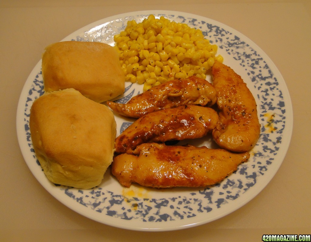 Cannabis Infused Skillet Barbecued Chicken