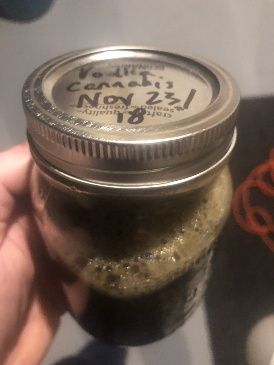 Cannabis Vodka tincture