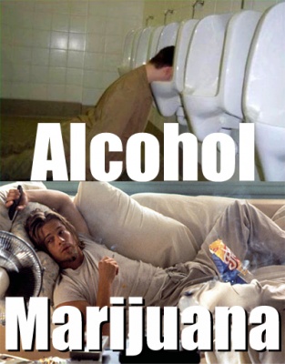 Cannabis Vs. Alcohol