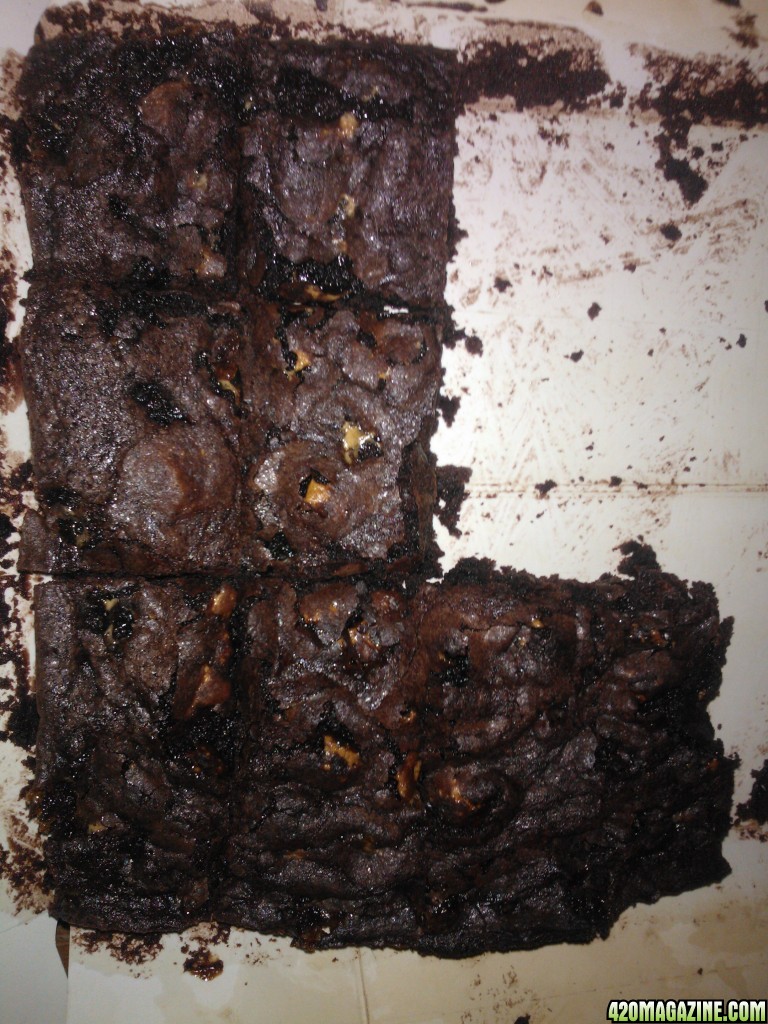 cannibutter brownies