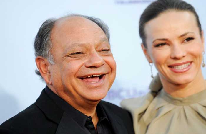 Cheech Marin and Wife - Reuters