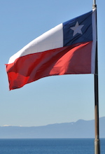 Chile Flag 150x220