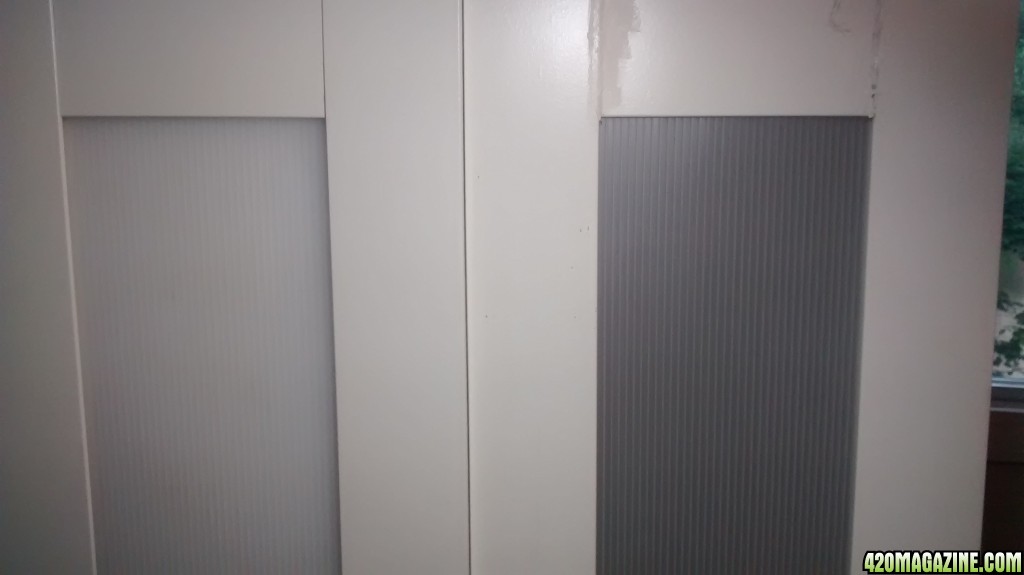 Closet Design - comparison with sheet and without