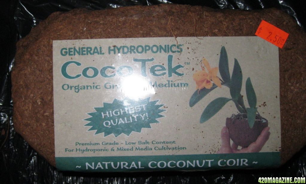 coco coir brick