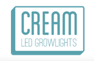 Cream LED Logo