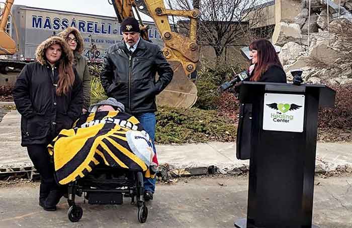 Dispensary Ground Breaking - Rebecca Addison