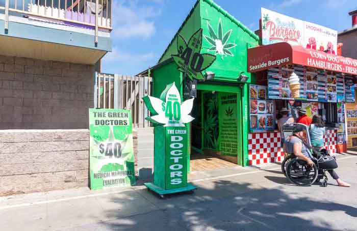 Dispensary in Los Angeles - Shutterstock