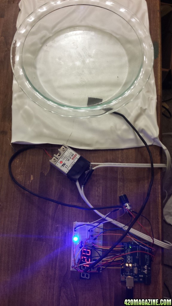 DIY temperature controllable heat pad