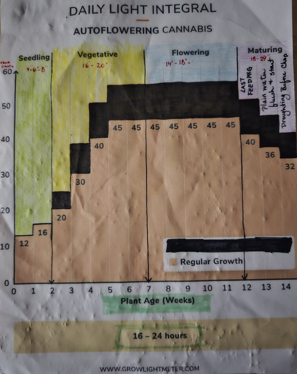 DLI chart