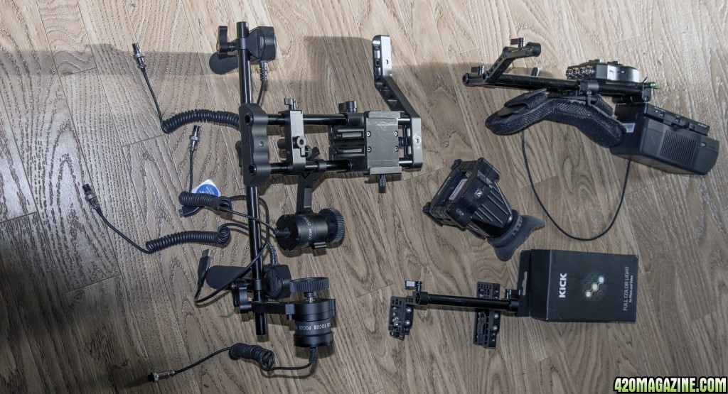 DSLR shoulder rig