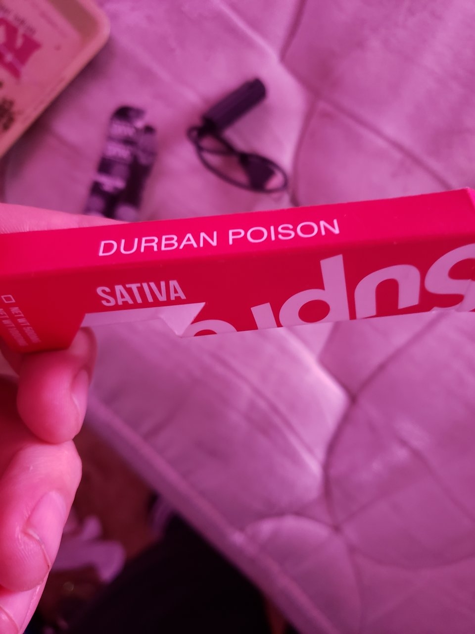 Durban poison sativa vape pen 95%thc 0.83% cbd