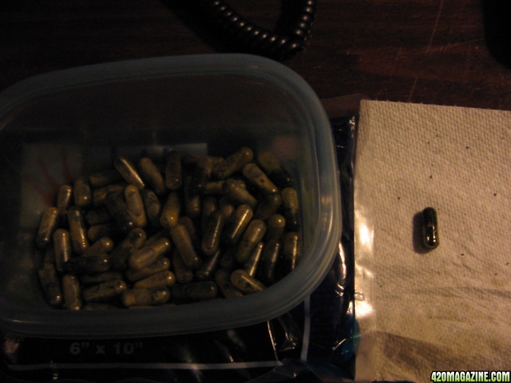 filling capsules