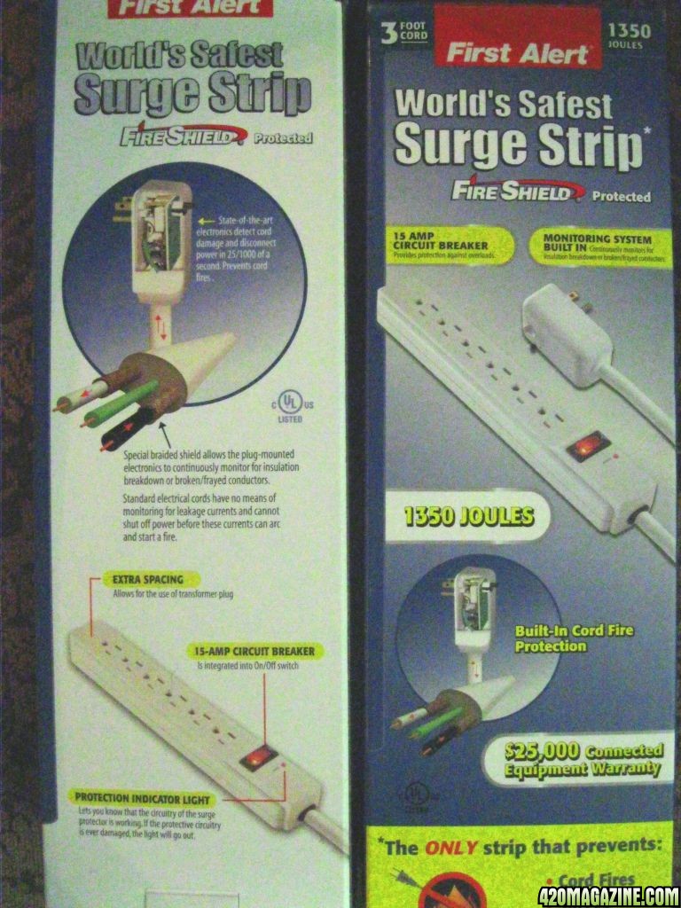 Fire Proof Power Strip